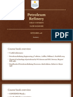 refinery for petroleum engineers Lecture 1