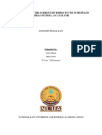 Land Rights of The Scheduled Tribes in The Scheduled Areas in India An Analysis