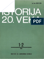 Istorija 20.veka Iz 1986-E Godine