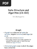 Data Structure and Algorithm (CS-102) : R K Mohapatra