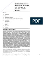 Experiment 8 Preparation of Project Report Tosetupa Small Dairy Plant