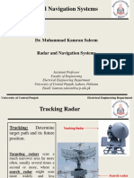 Radar and Navigation Systems: Dr. Muhammad Kamran Saleem