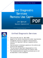 ITU-T Unified Diagnostic Services