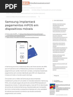 Samsung Implantará Pagamentos MPOS Em Dispositivos Móveis