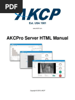 AKCPro Server HTML Manual