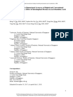 Comparison of Three-Dimensional Accuracy of Digital and Conventional Implant Impressions Effect of Interimplant Distance in an Edentulous Arch