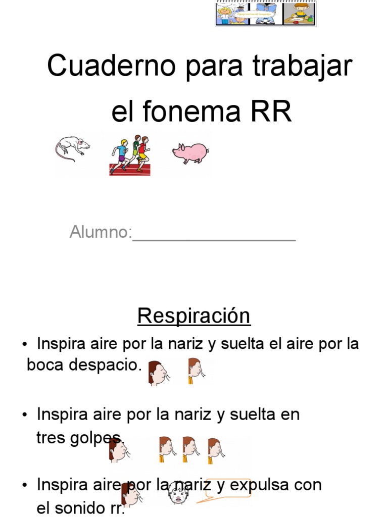 Actividades para el fonema RR | PDF | Negocios
