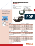 115 295 395 Series Spherical Micrometers