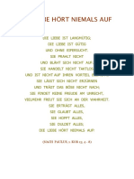 Die Liebe Hört Niemals Auf PDF