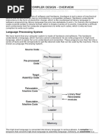 Compiler Design - Overview