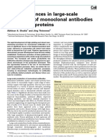 15 Advances in Large Scale Production of Antibodies Thommes 2010