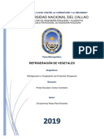 Refrigeración vegetales