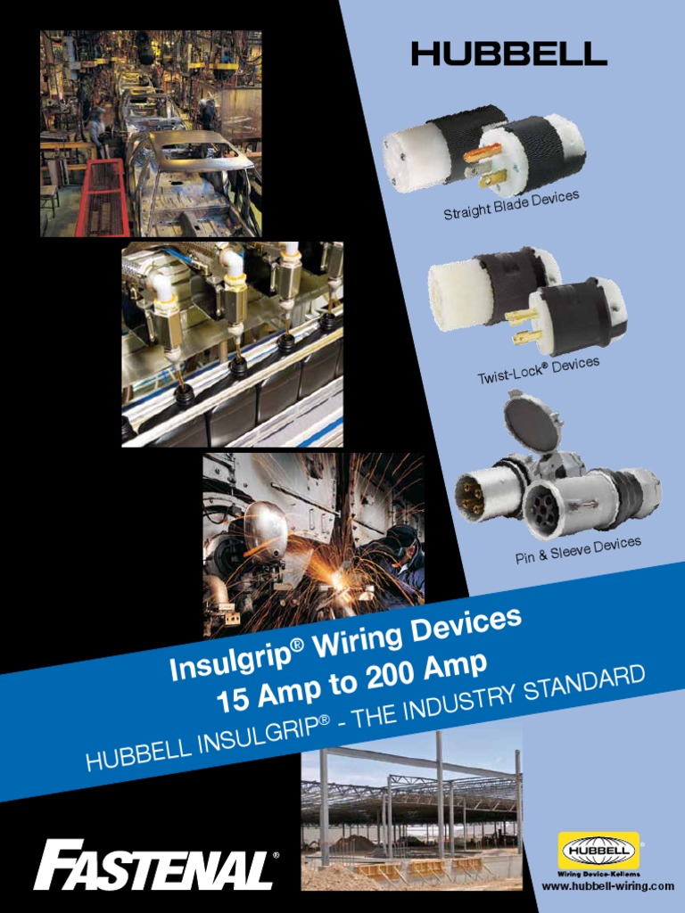 Catalogo Hubbell Insulgrip, PDF, Electrical Connector