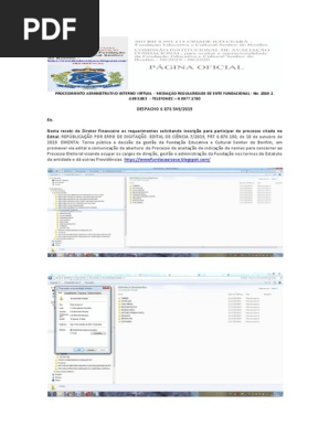 Fundaçao Icó Despacho 6.078.549