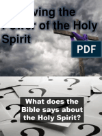 Receiving The Power of The Holy Spirit