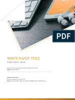 06 Modern & Editable White Paper Template in Ms Word
