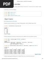 10 Minutes To Pandas - Pandas 0.21