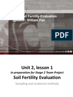 Soil Fertility Evaluation