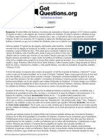 ¿Cuál Fue El Pecado de Sodoma y Gomorra - para Imprimir