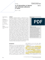 Effectiveness of Interventions To Improve Antidepressant Medication Adherence: A Systematic Review