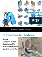 Introduction To Hardware: 1 Pengantar Teknologi Informasi