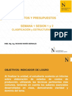 Costos y Presupuestos - Pregrado. Upn 2019.02.administracion y Gestión Comercial