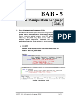 BASIS DATA (DML) SQL Server