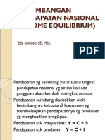 Keseimbangan Pendapatan Nasional (Income Equilibrium)