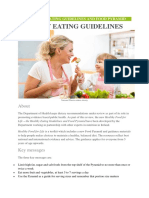 Healthy Eating Guidelines: About