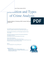 Definition and Types of Crime Analysis