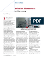 Trends in Perfusion Bioreactors: Focus N..