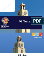 OS Tutorial: BITS Pilani BITS Pilani