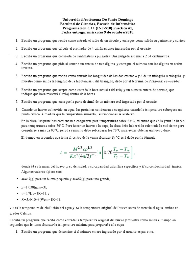 Practica 1 ProgramAciOn | PDF | Calendario | Pi