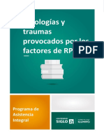 Patologías y traumas por factores de RPST