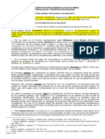 LA CONSTITUCIÓN DOGMÁTICA DE COLOMBIA PREGUNTAS Y RESPUESTAS BÁSICAS.