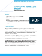 Versão Gratuita-Guia de Redação Enem 2019