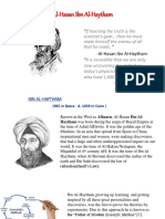 Al-Hasan Ibn Al-Haytham: - Prof Jim Al-Khalili