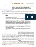 Assessment of The Prophylactic Activity of The Ethanolic Extract Ofmomordica Charantia Leaves Against Acetaminopheninduced Liverim 2167 0501 1000230