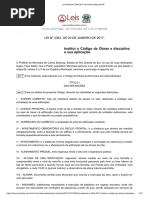 LEI Nº 3364 de 2017 - Código de Obras