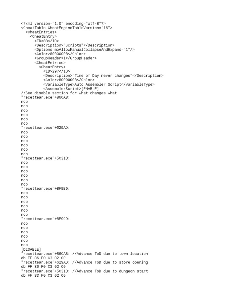 Game Cheat Scripts Guide | PDF | Areas Of Computer Science | Computer ...