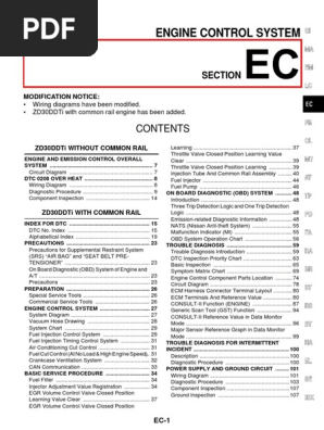 Y61 Crd X Sm7e Y61kg1 Ec Pdf Fuel Injection Throttle