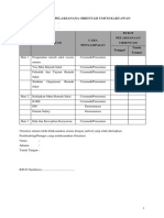 Form Monitoring Pelaksanana Orientasi Umum Karyawan