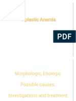 Anemia Aplastic India 2018