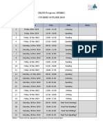 IELTS Schedule PDF