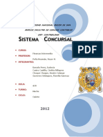 Sistema Concursal en El Peru