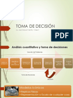 Toma de Decisiones Clase II