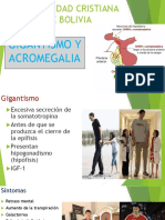 Gigantismo y Acromegalia