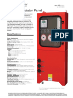 TTD Annunciator Panel: Specifications