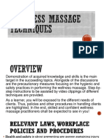 Wellness Massage Techniques