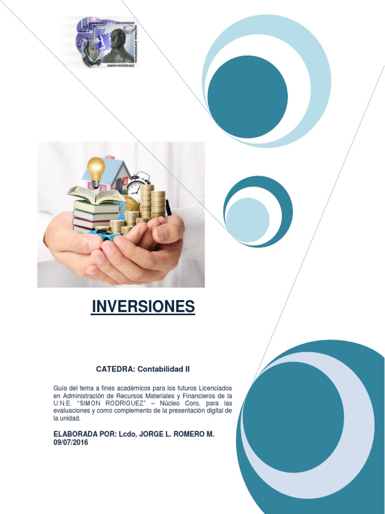 Orígenes y Clasificación de Inversiones | PDF | Compartir (Finanzas ...